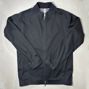 Lululemon Men Bomber Rain Jacket Black, Medium